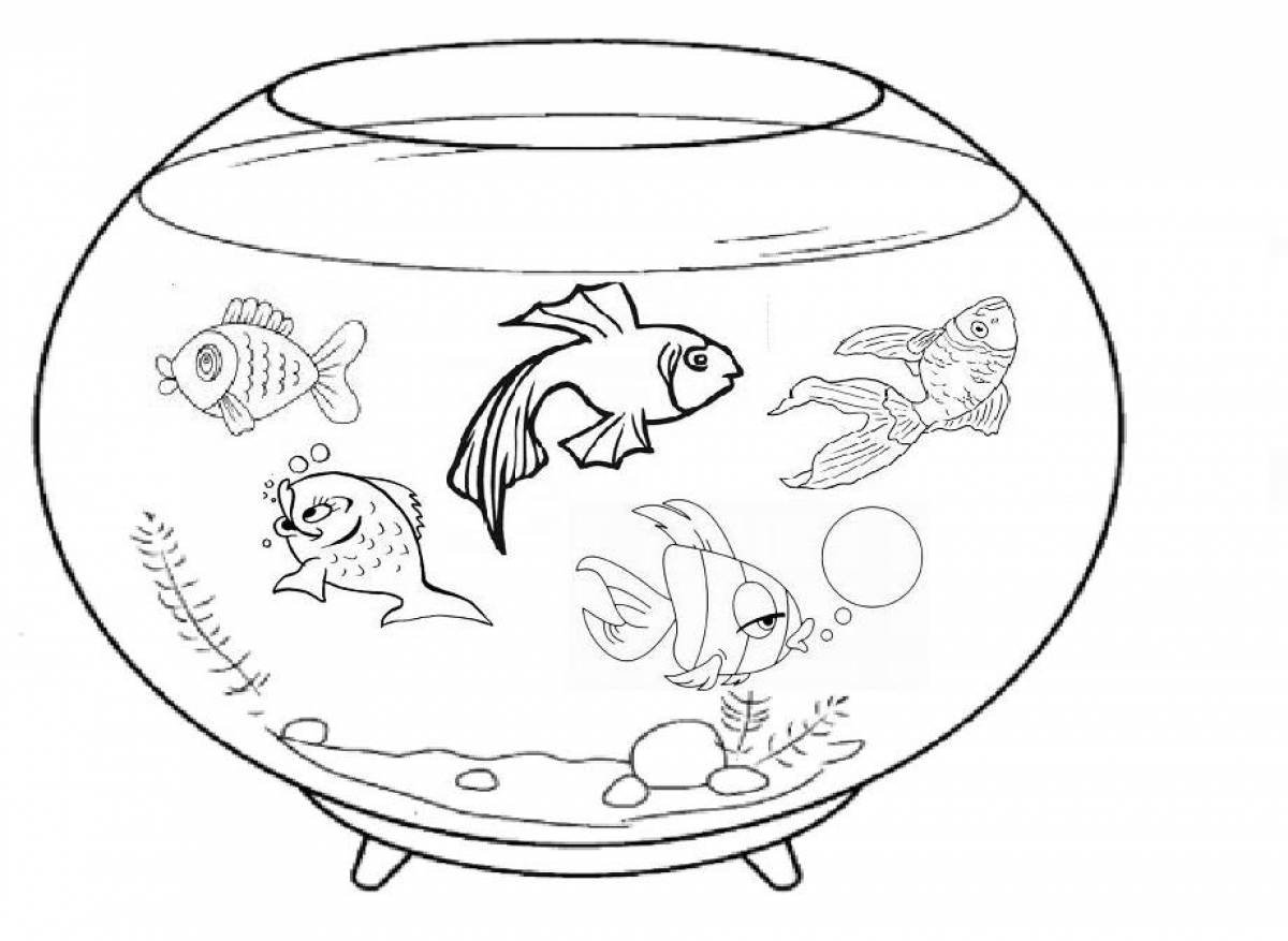 Рисования рыбки плавают в аквариуме. Аквариум раскраска. Раскраска аквариум с рыбками. Раскраска аквариум с рыбками для детей. Рыбы в аквариуме раскраска для детей.