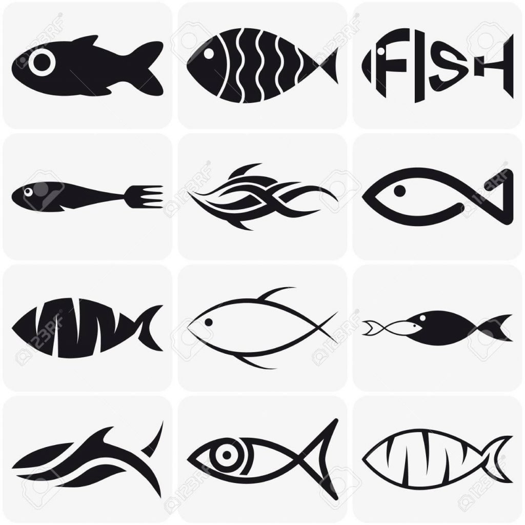 Рыбы знак символ рисунок