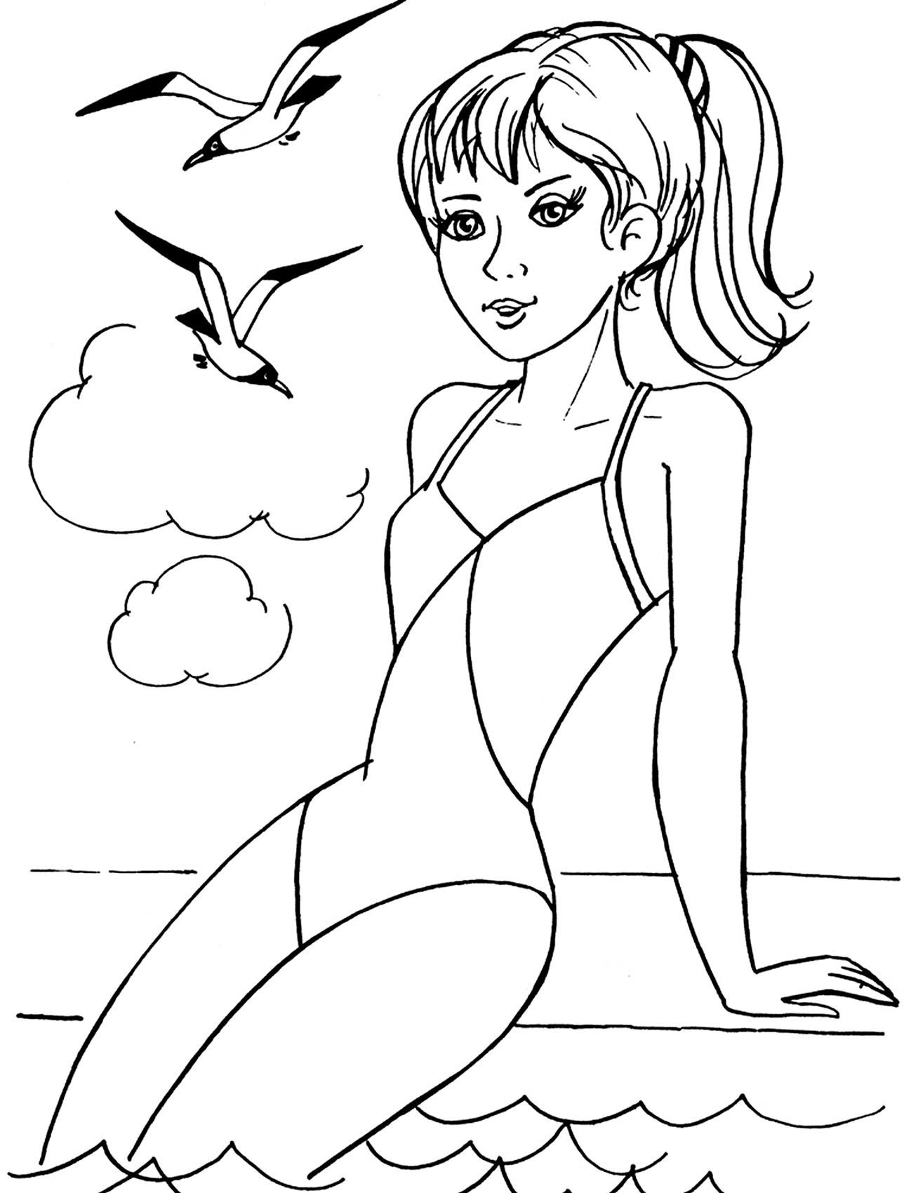 Рисунок Для Девочки 9 Лет