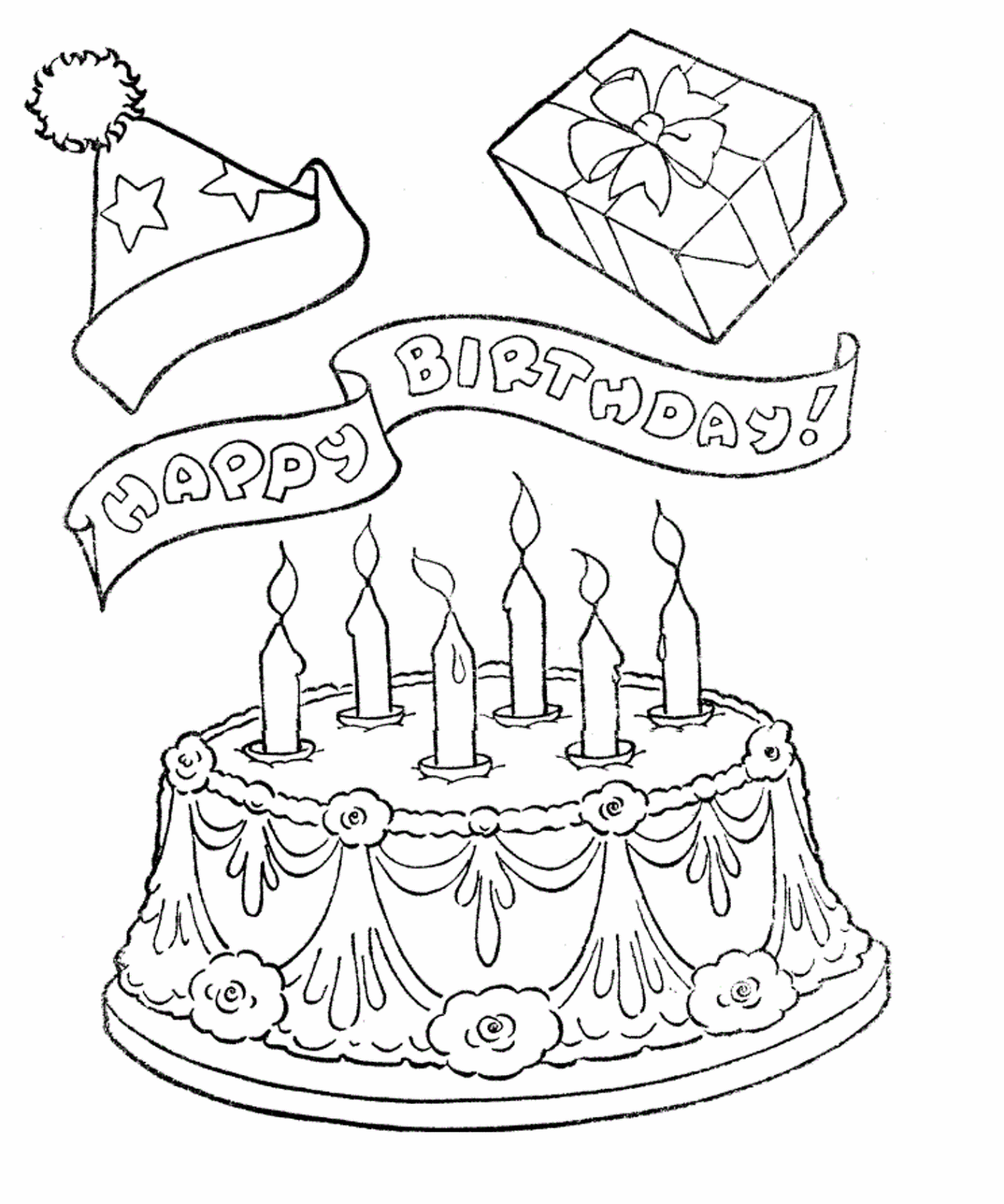 Рисовать рисунки на день рождения. Рисунок на день рождения. Раскраска деннияь рождения. Рисунки на деньрожднгия\\. Раскраска "с днем рождения!".