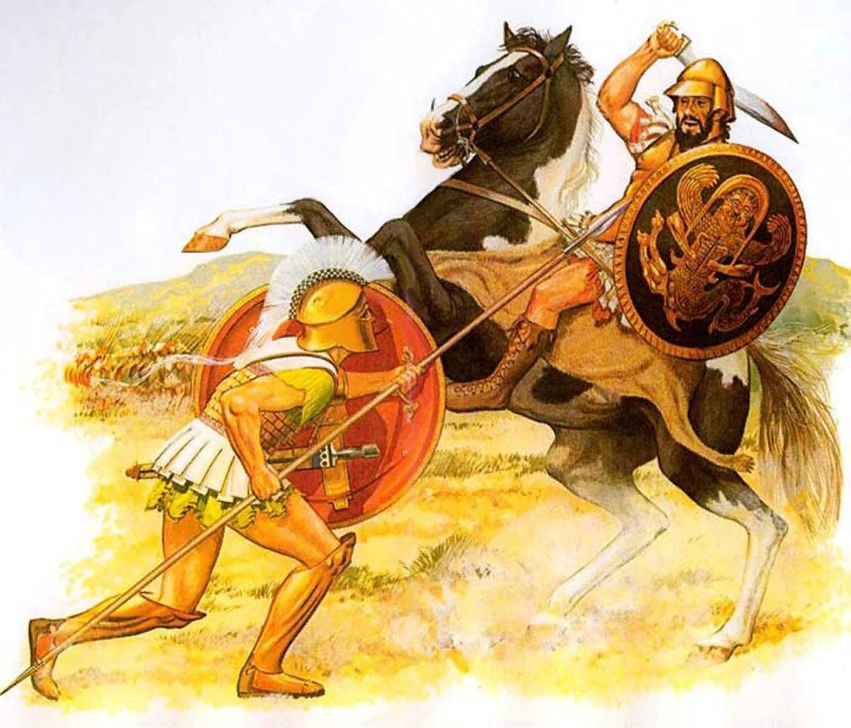 Македонская армия 5 класс. Гоплиты древней Греции. Конница воинов древней Греции.