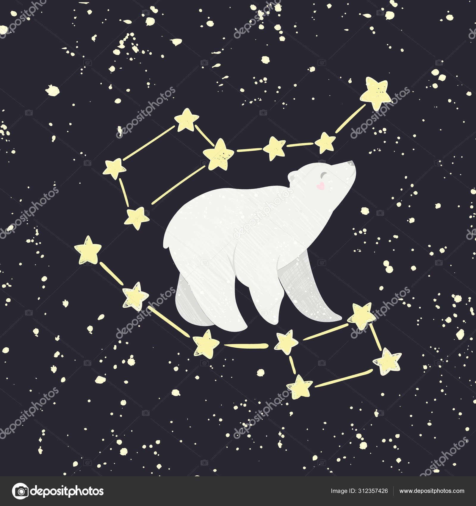 созвездие медведицы картинки