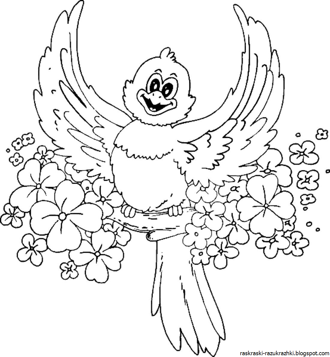 Раскраска 1 мая. Весенние раскраски для детей. Птичка раскраска. Весенний рисунок раскраска. Птицы. Раскраска.