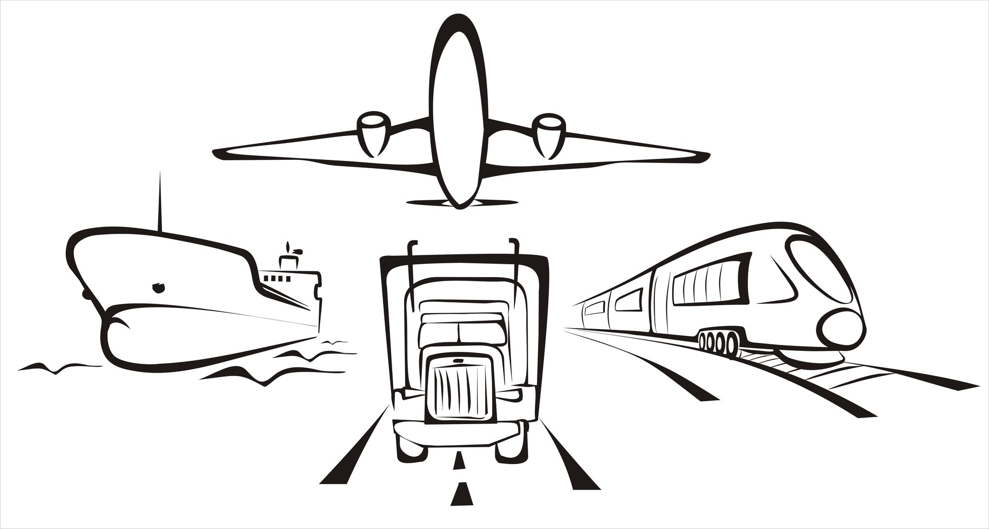 Машина пароход самолет. Поезд и самолет вектор. Графическое изображение транспорта. Транспорт Векторная Графика. Самолётом поездом автомобилем.
