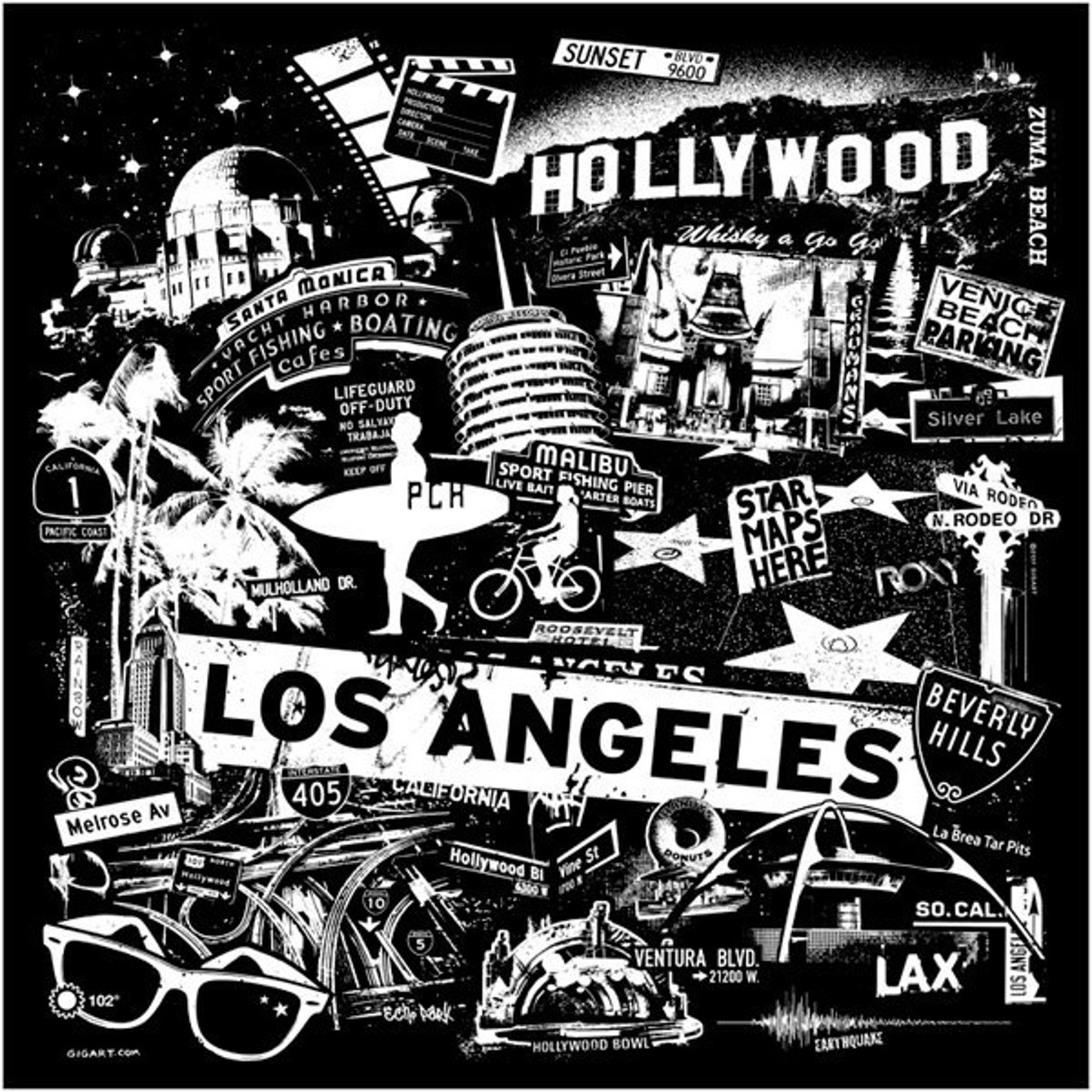 Los angeles 52 текст. Плакаты Hollywood. Голливуд арт. Голливуд рисунок. Постер Лос Анджелес.