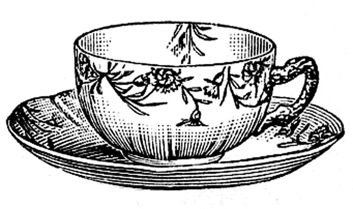 Рисунок древняя посуда