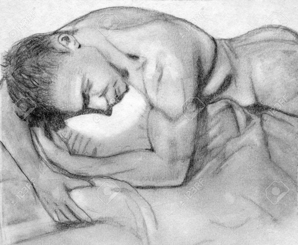 голые мужчины нарисованные карандашом фото 58