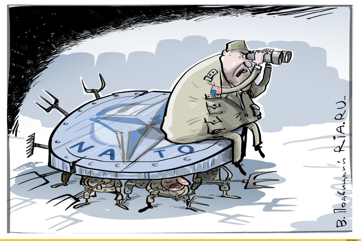 Юмористический ролик про. Подвицкий карикатуры НАТО.