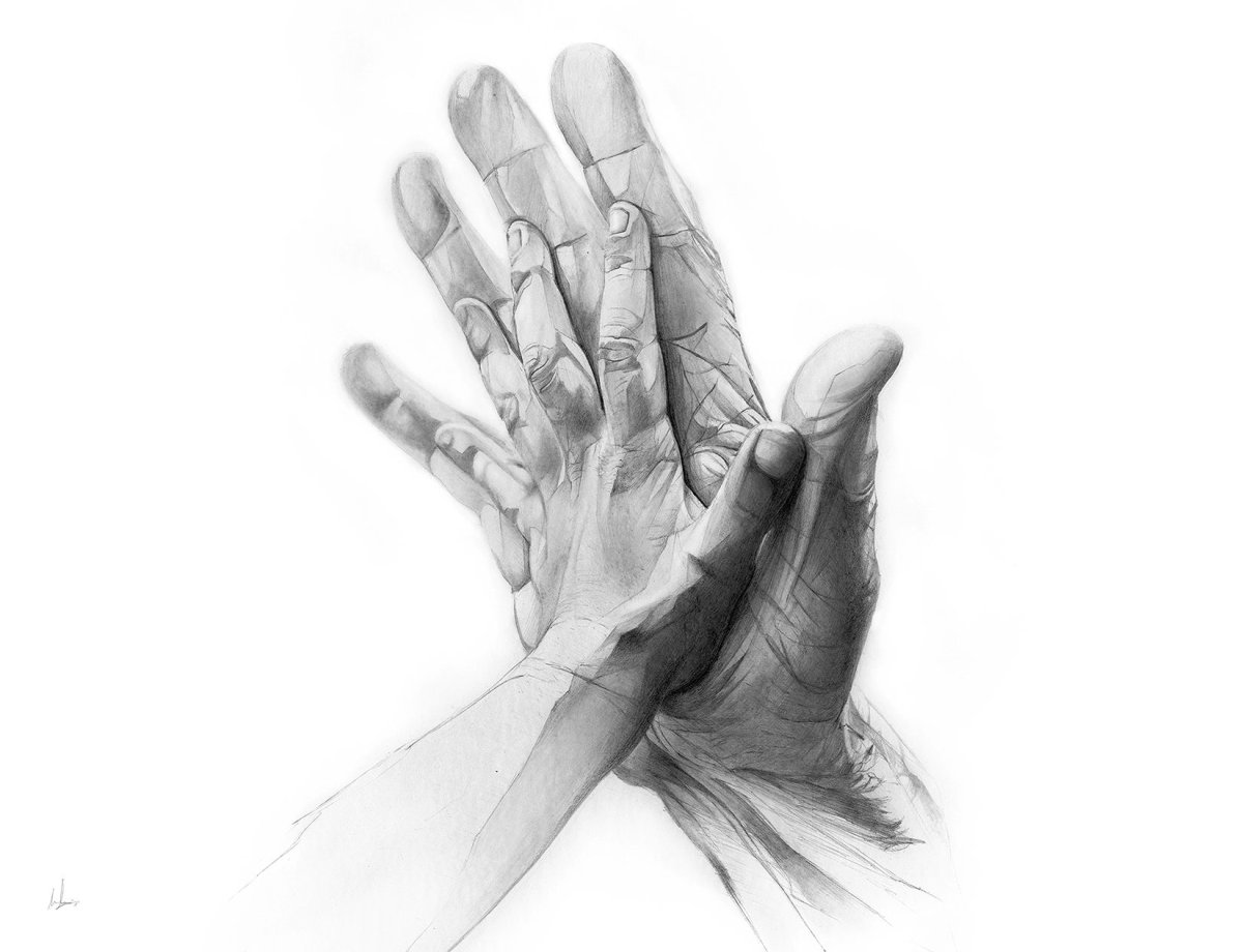 Рисунок левая рука