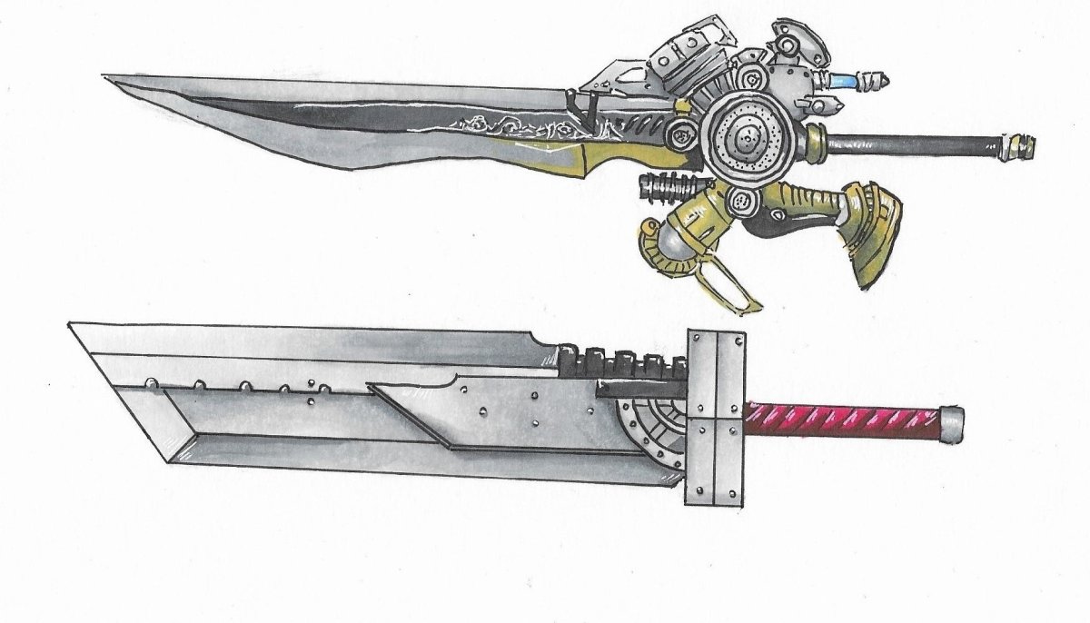 Рисунок меч кладенец