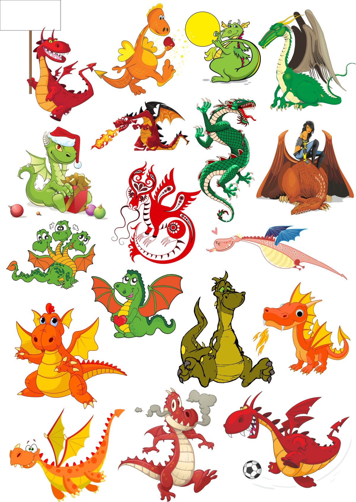 Дракон рисунок для детей новый год. Дракон цветной. Векторный дракон. Наклейка дракон. Стикеры дракончики.