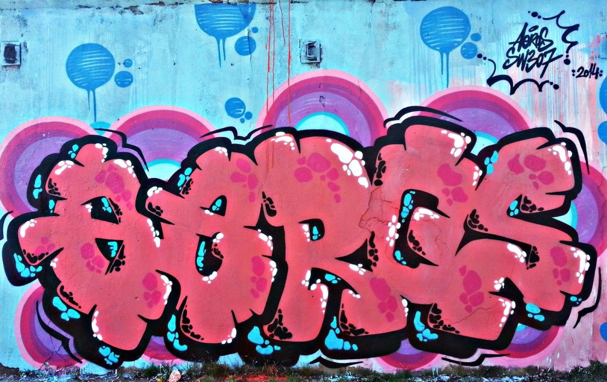 Скетчи красивые граффити
