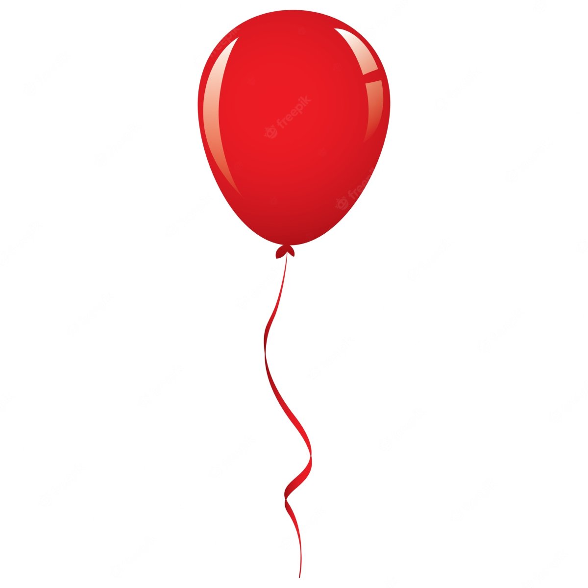 Нарисованный красный шарик мультик