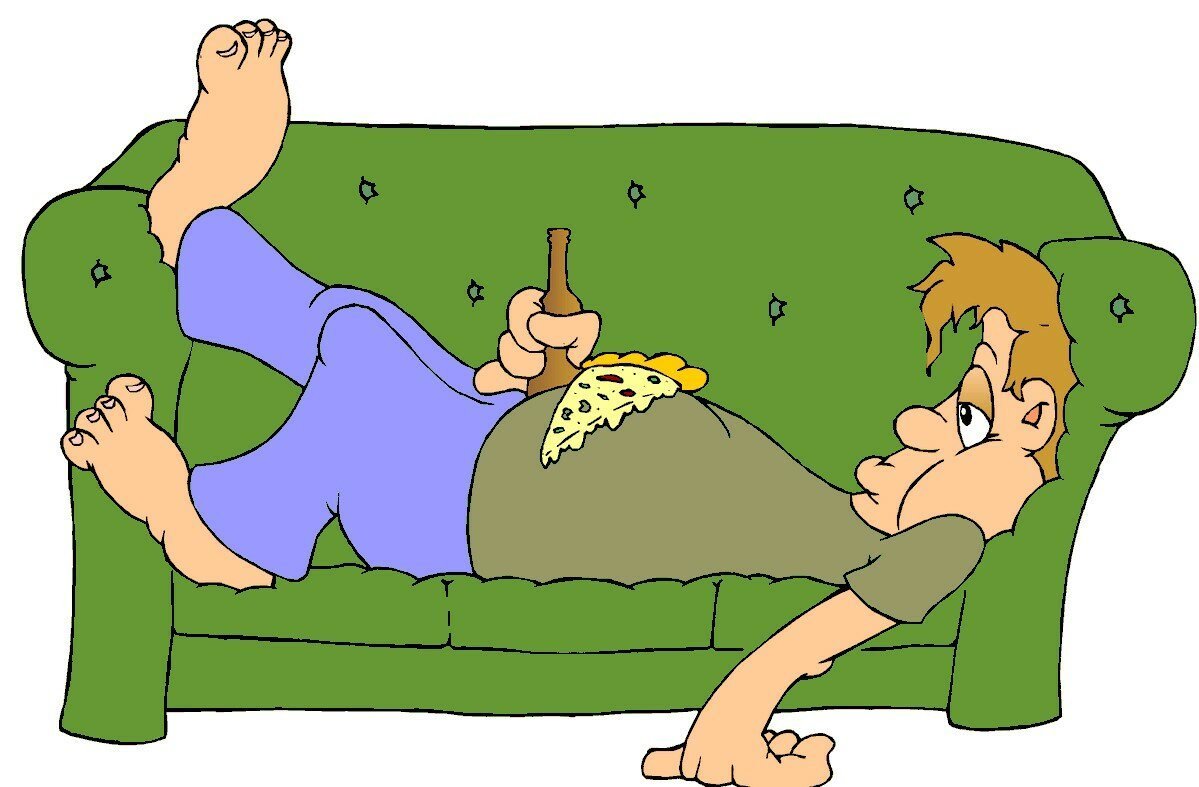 Ем сплю гуляю. Лодырь и лентяй. Лентяй карикатура. Ленивая женщина на диване. Диван карикатура.