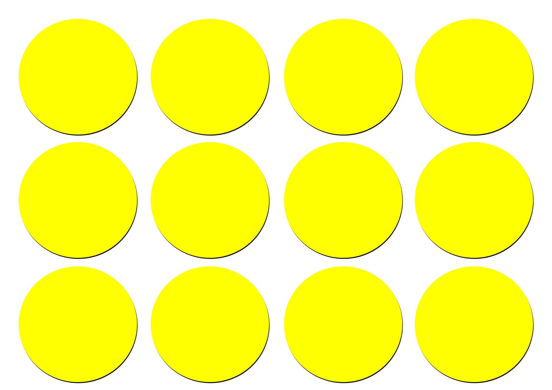 Младшая группа раздаточный материал. Желтый круг. Раздаточный материал "круги". Круги разных цветов. Круги разного цвета.