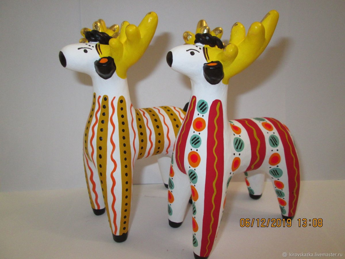 Дымковская лошадка лошадка