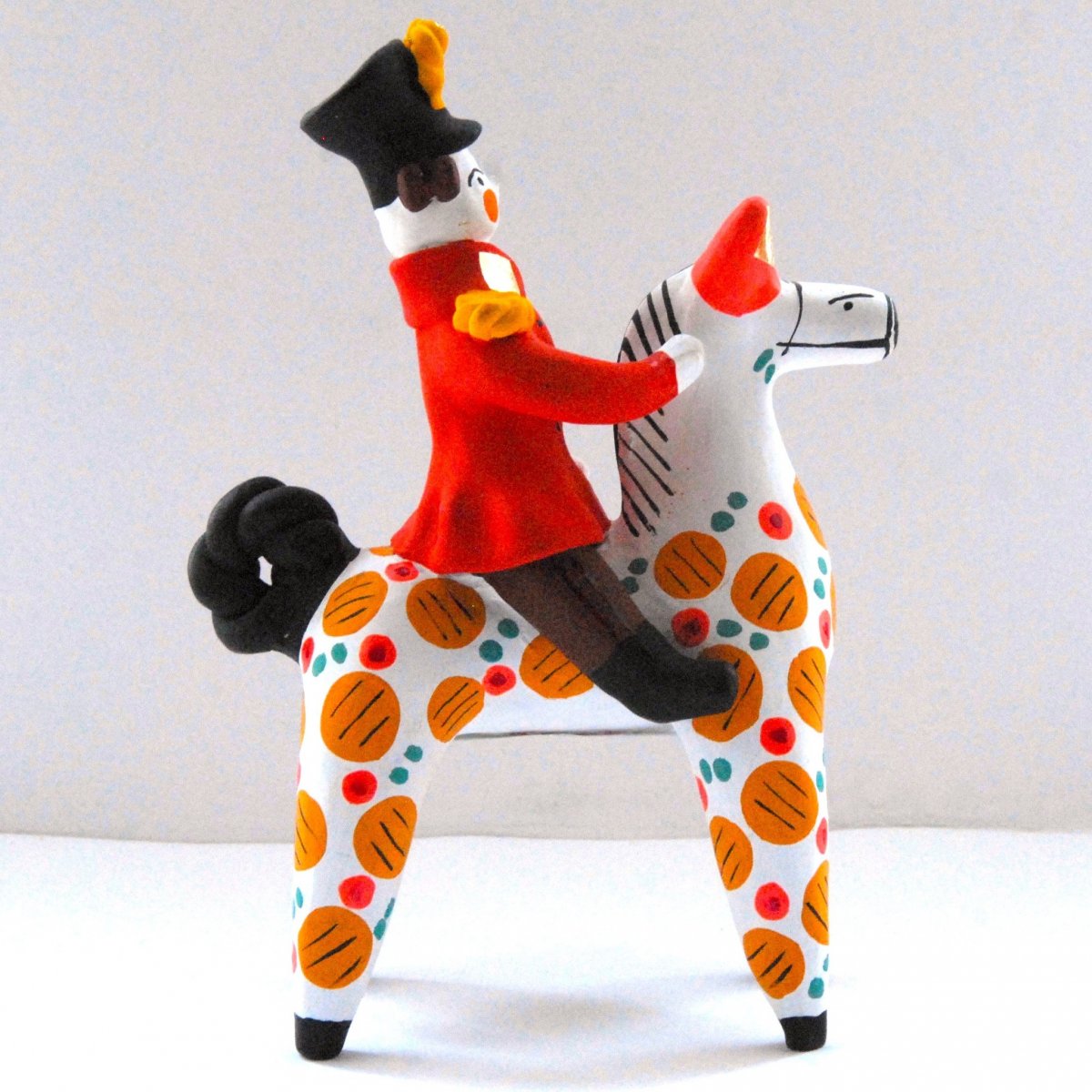 Дымковская лошадка Дымковская