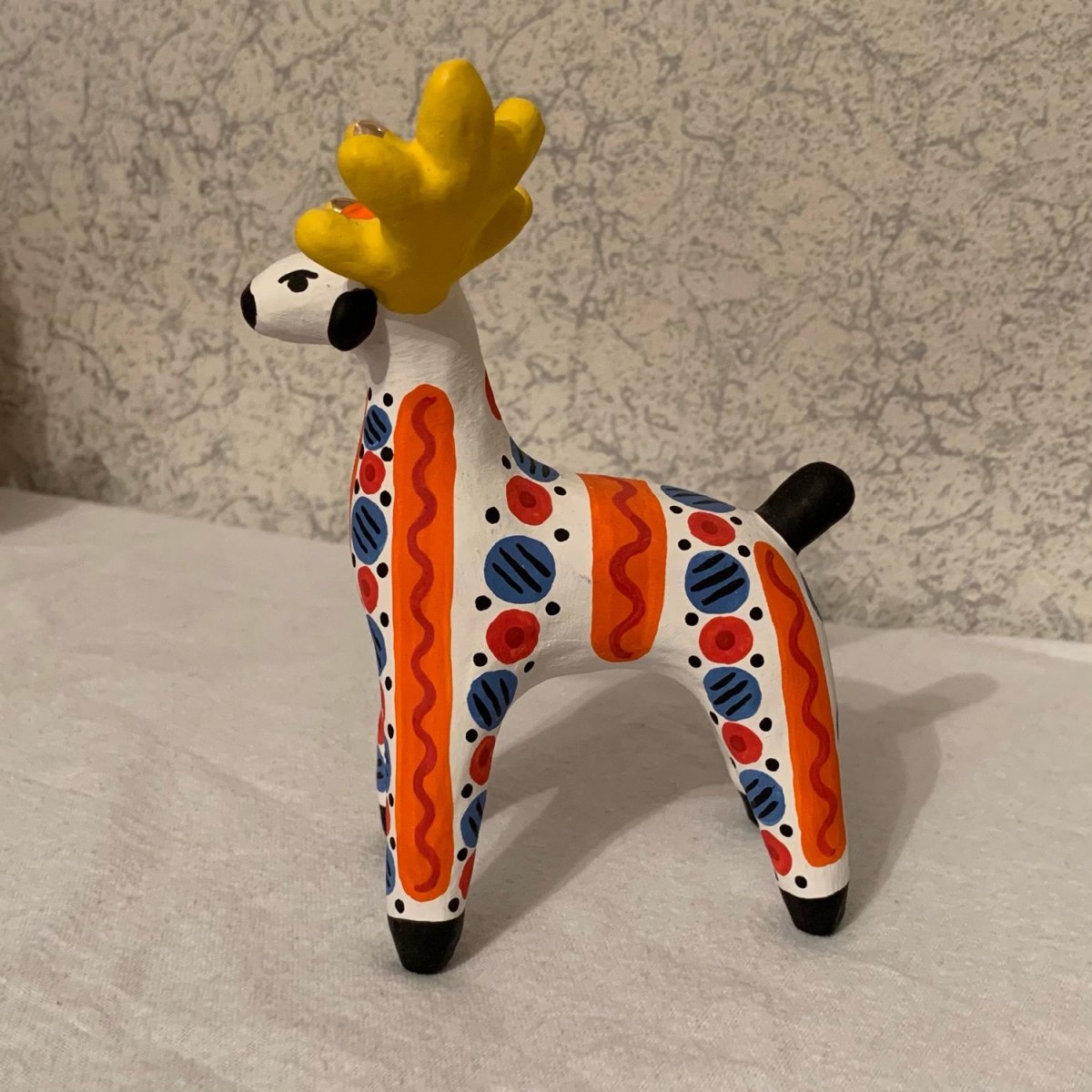 Дымковская игрушка лошадка