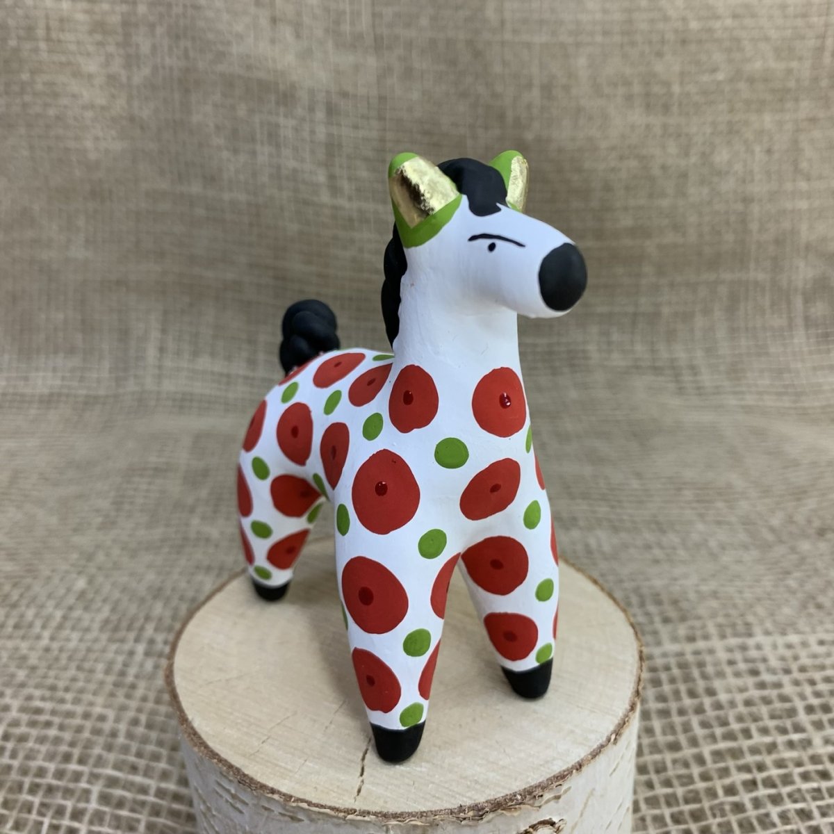 Дымковская лошадка Дымковская