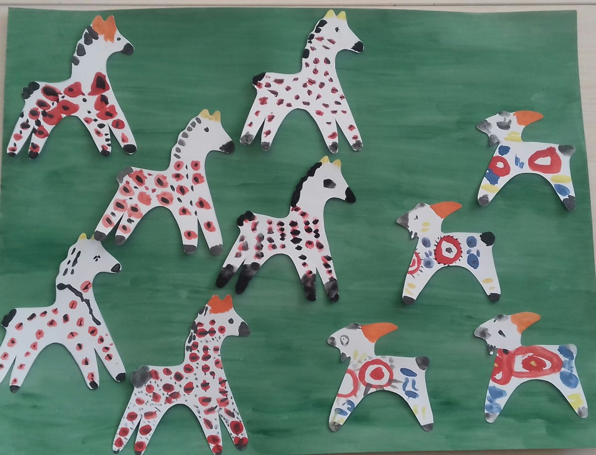 Вятская Дымковская игрушка