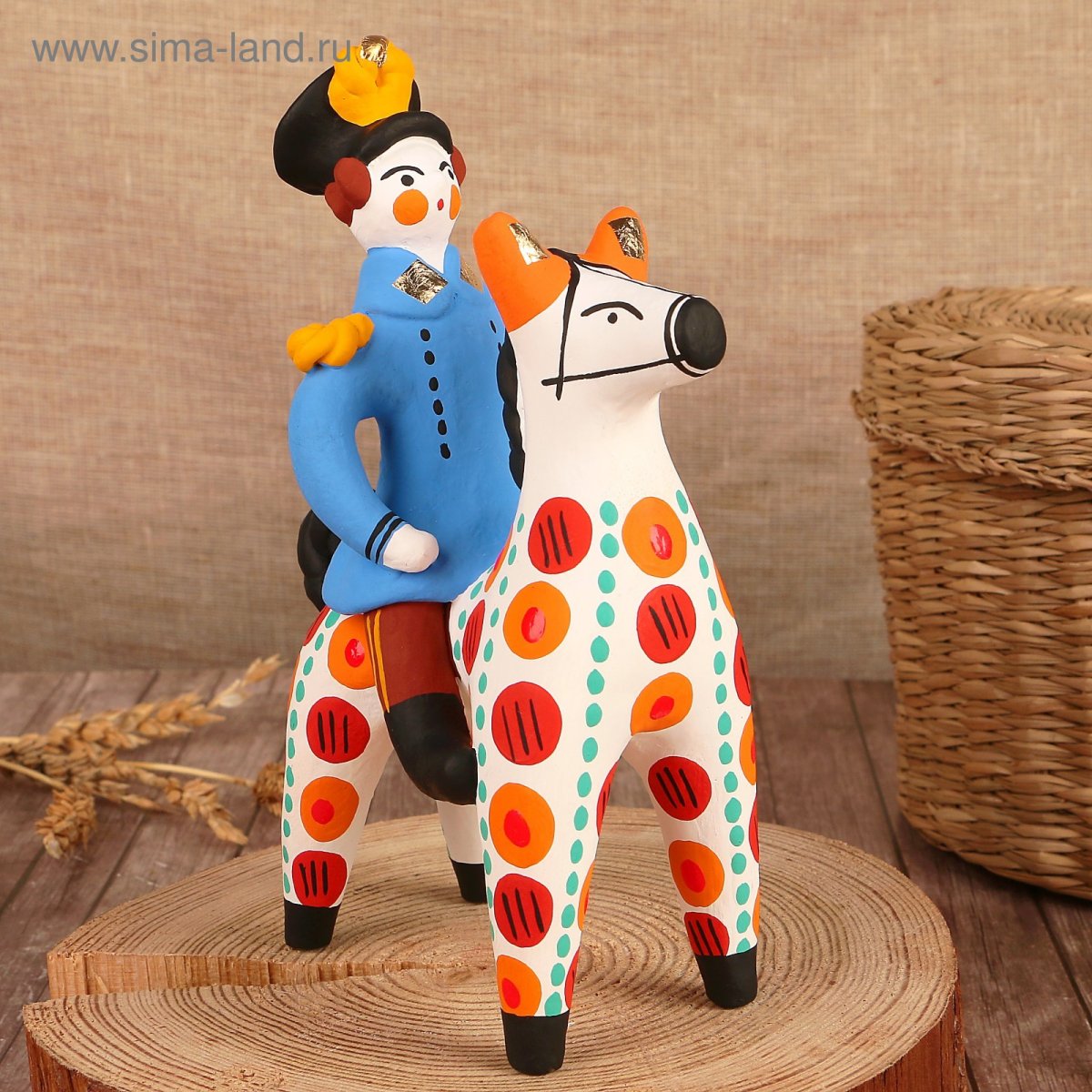 Дымковская игрушка Кентавр