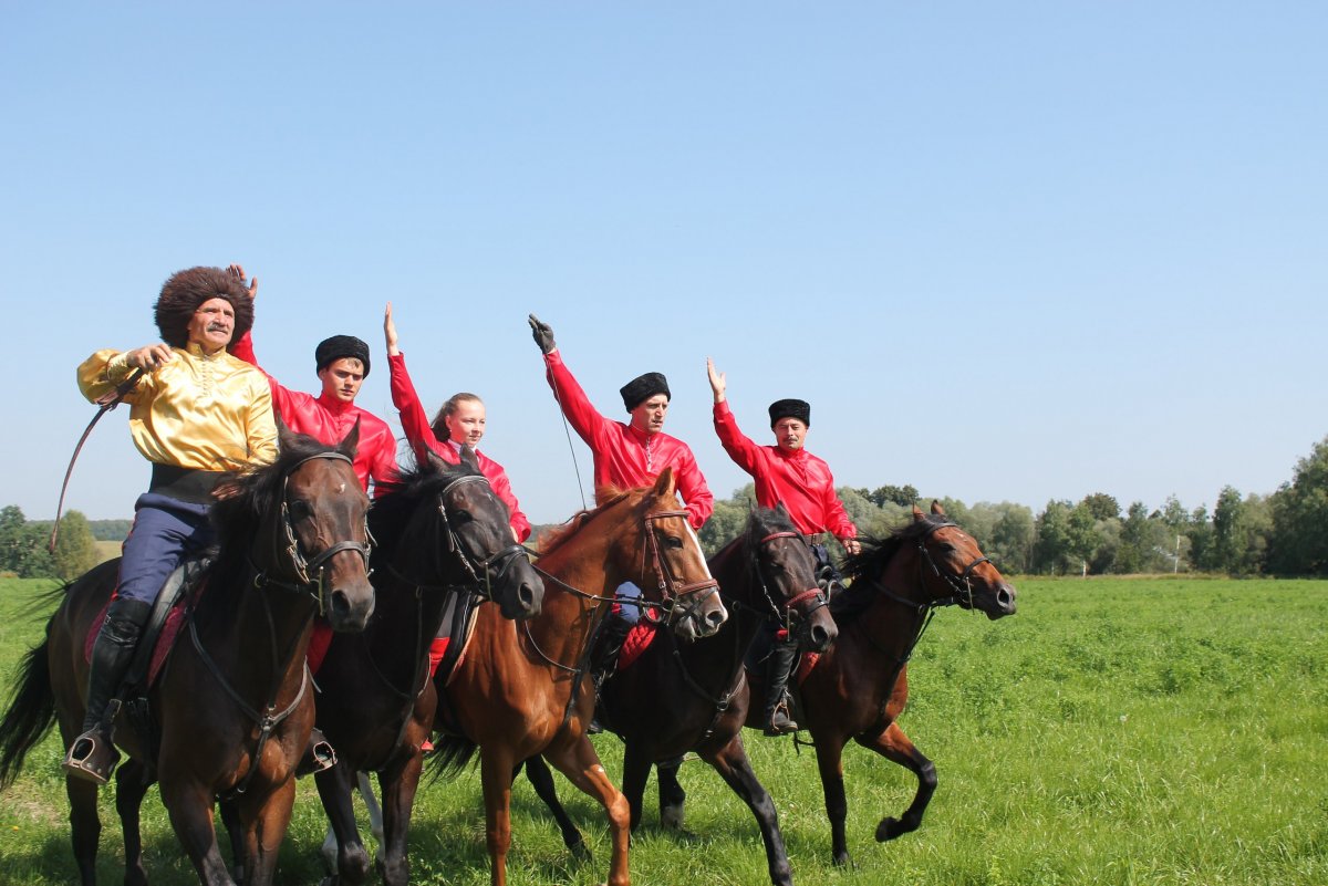 Донской казак на коне