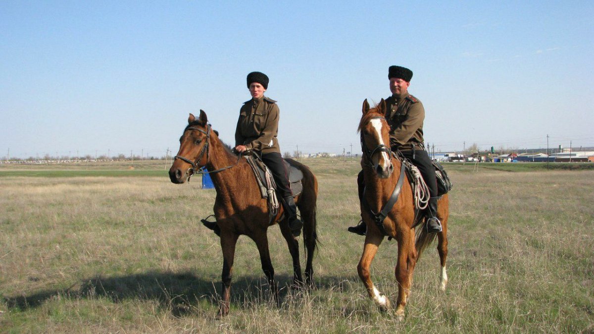 Казак на коне