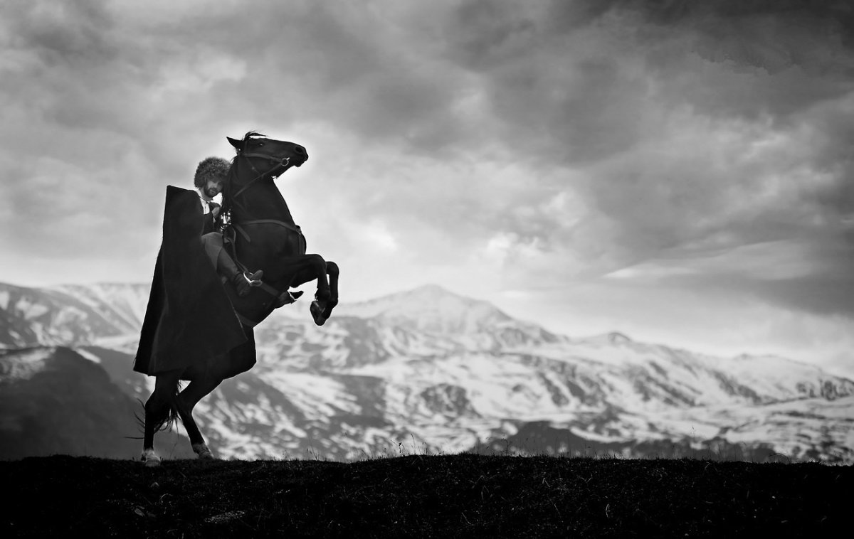 Джигиты Кавказа арт