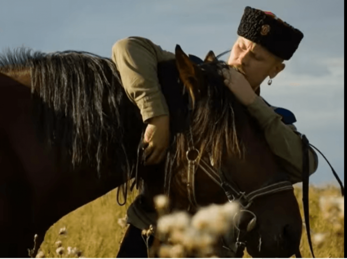 Казаки на конях