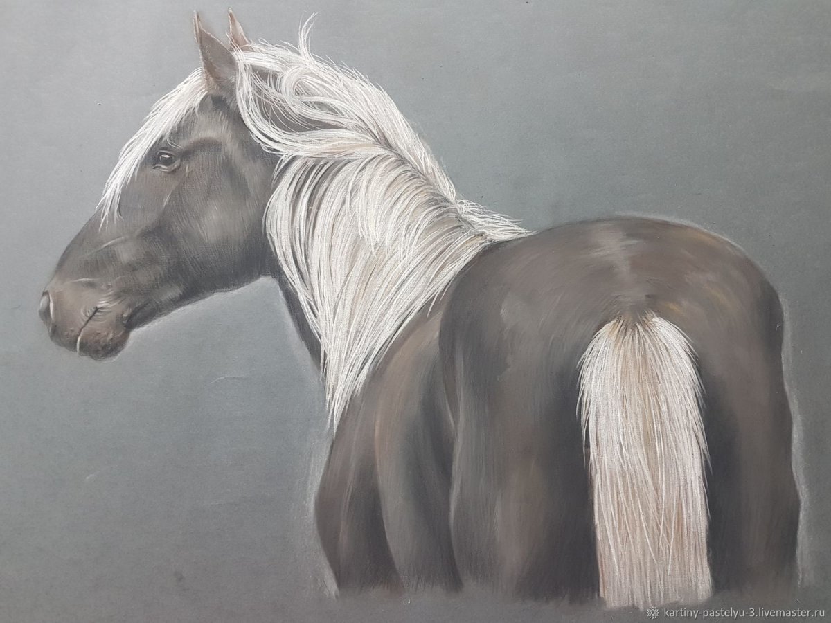 Русская серебристая лошадь