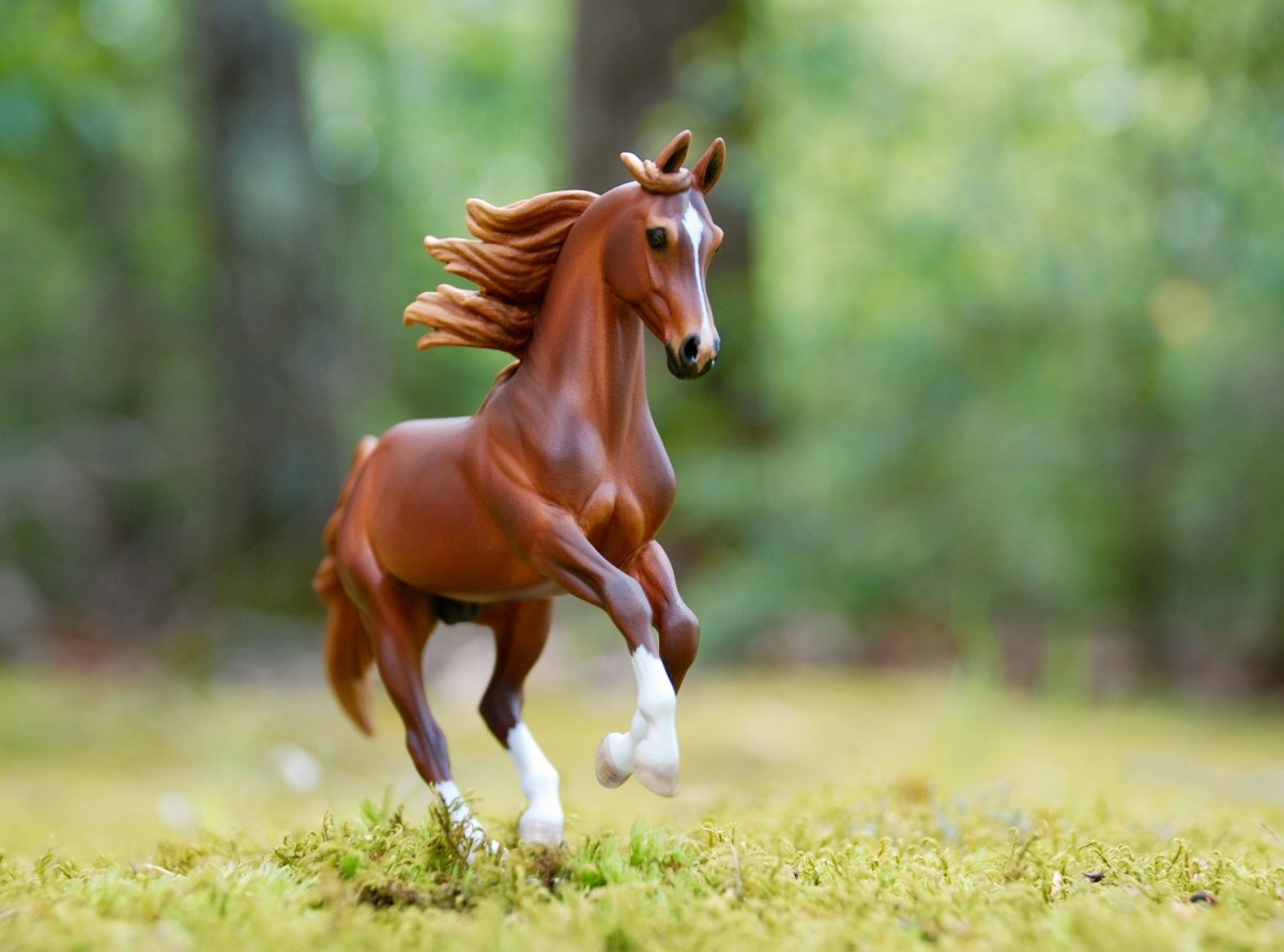 Лошади Breyer на природе