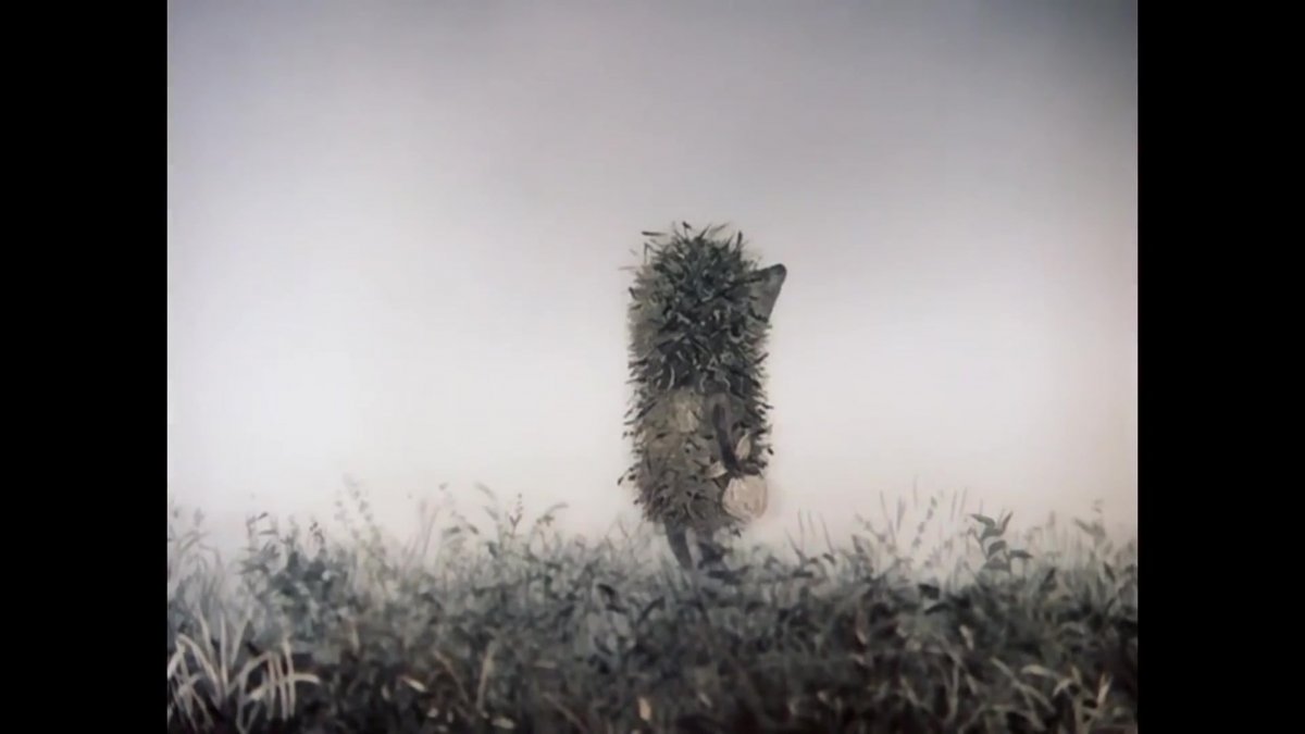 Ежик в тумане мультфильм 1975 Медвежонок