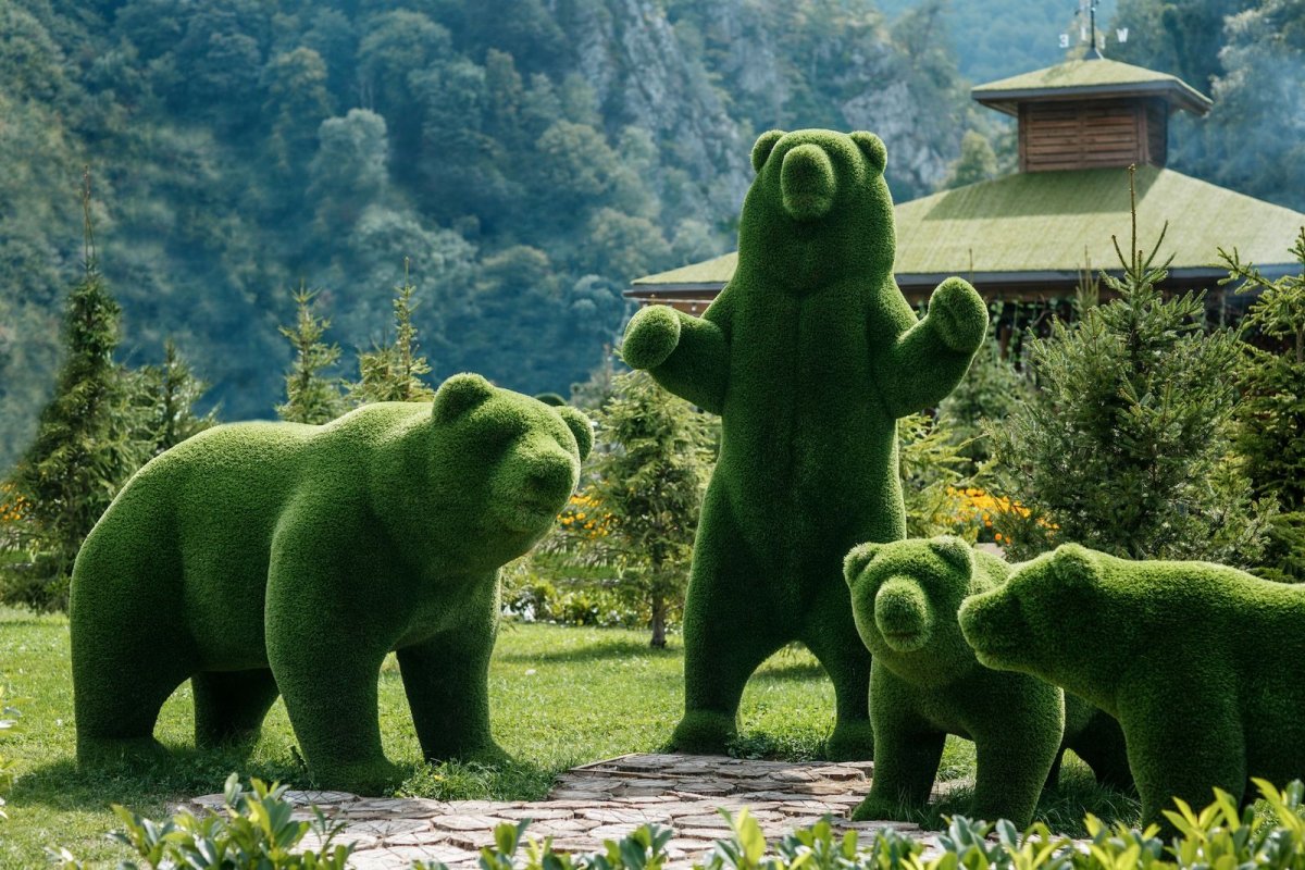 Топиари Бачо медведь