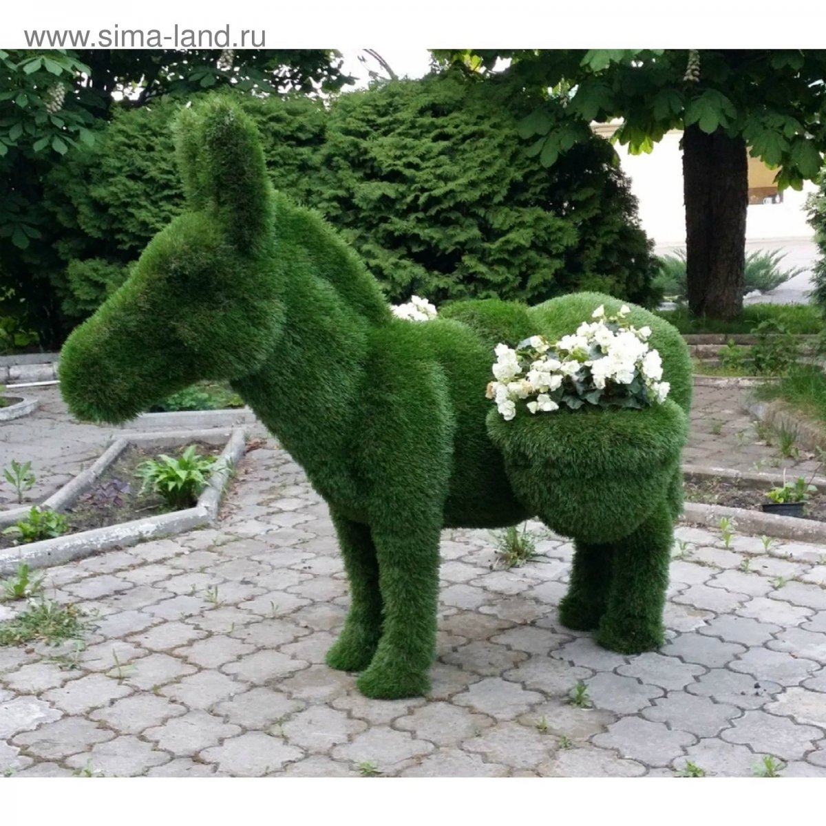 Монреаль,Канада,скульптура из зелени