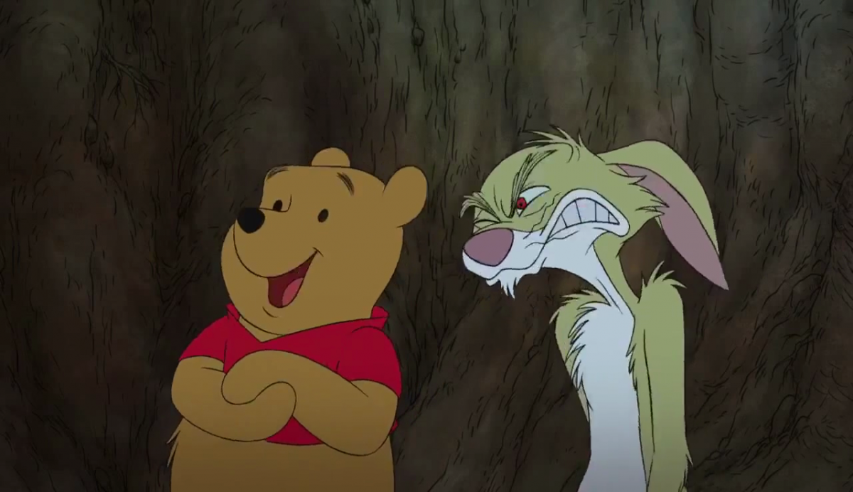 Винни пух Дисней кролик