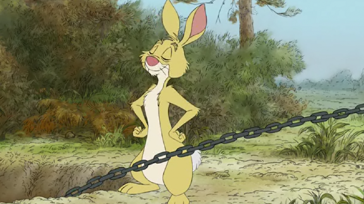 Винни пух мультик Дисней кролик