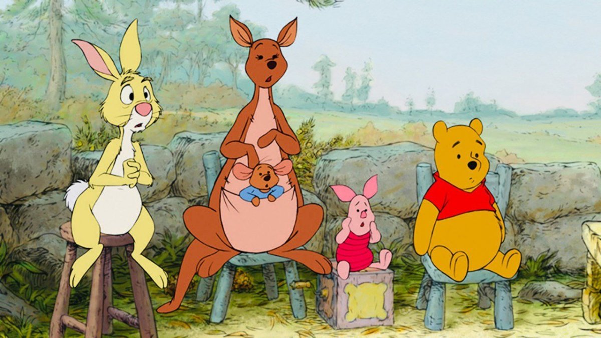 Винни пух Дисней кролик