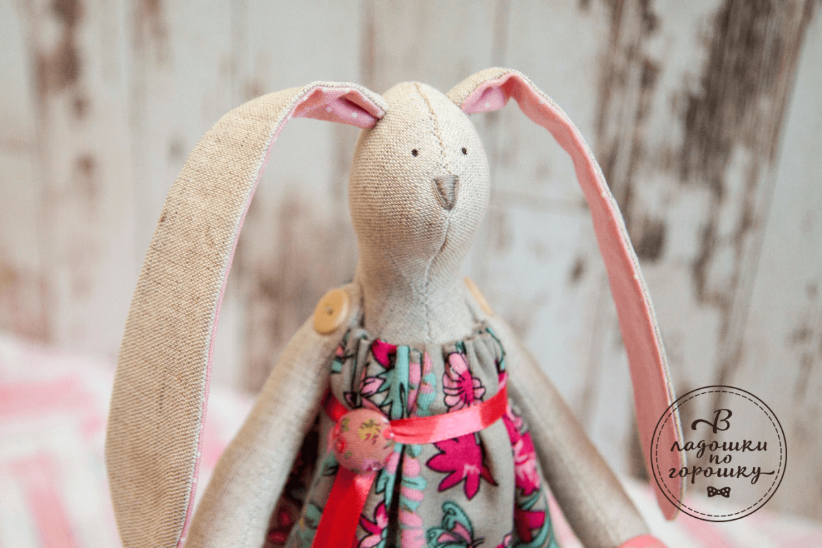 Рукоделие заяц Тильда