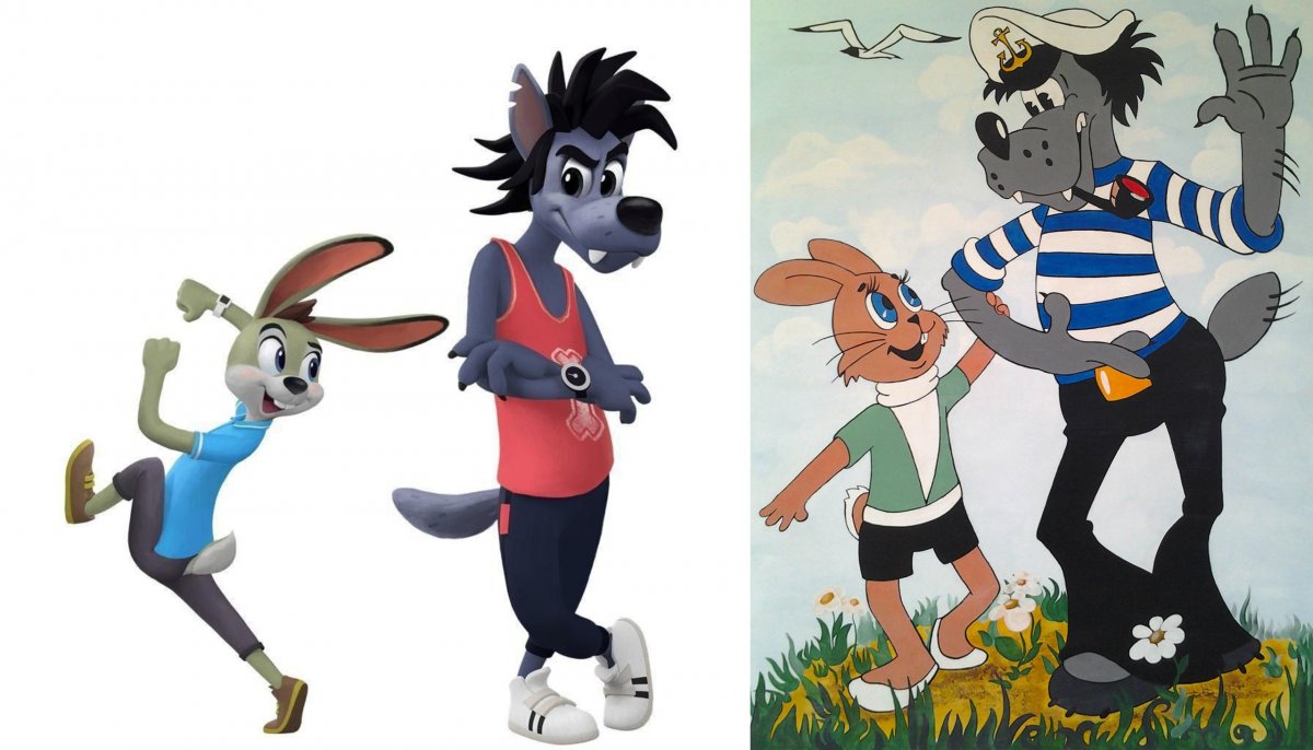 Новый, ну погоди, Союзмультфильм, заяц.