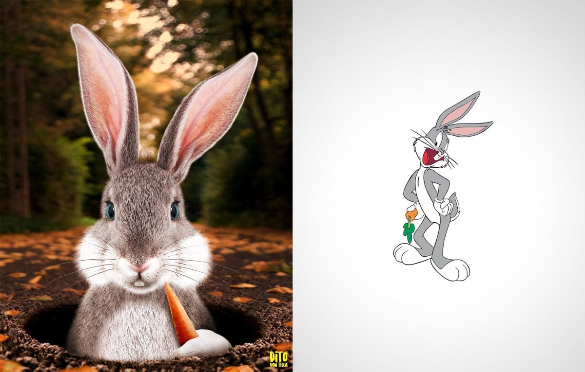 Крутой кролик Багз Банни