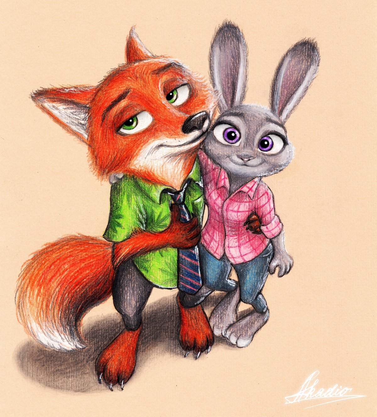 Джуди Хопс и Лис +18