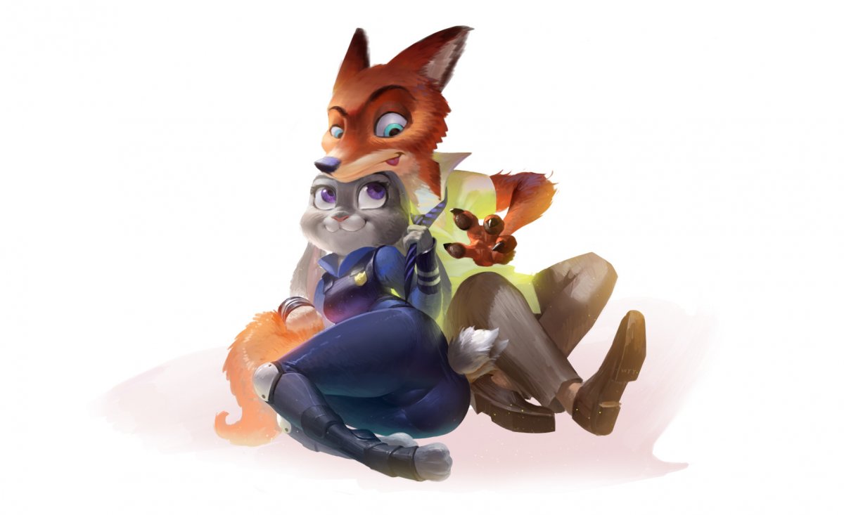 Джуди Хоппс и Лис