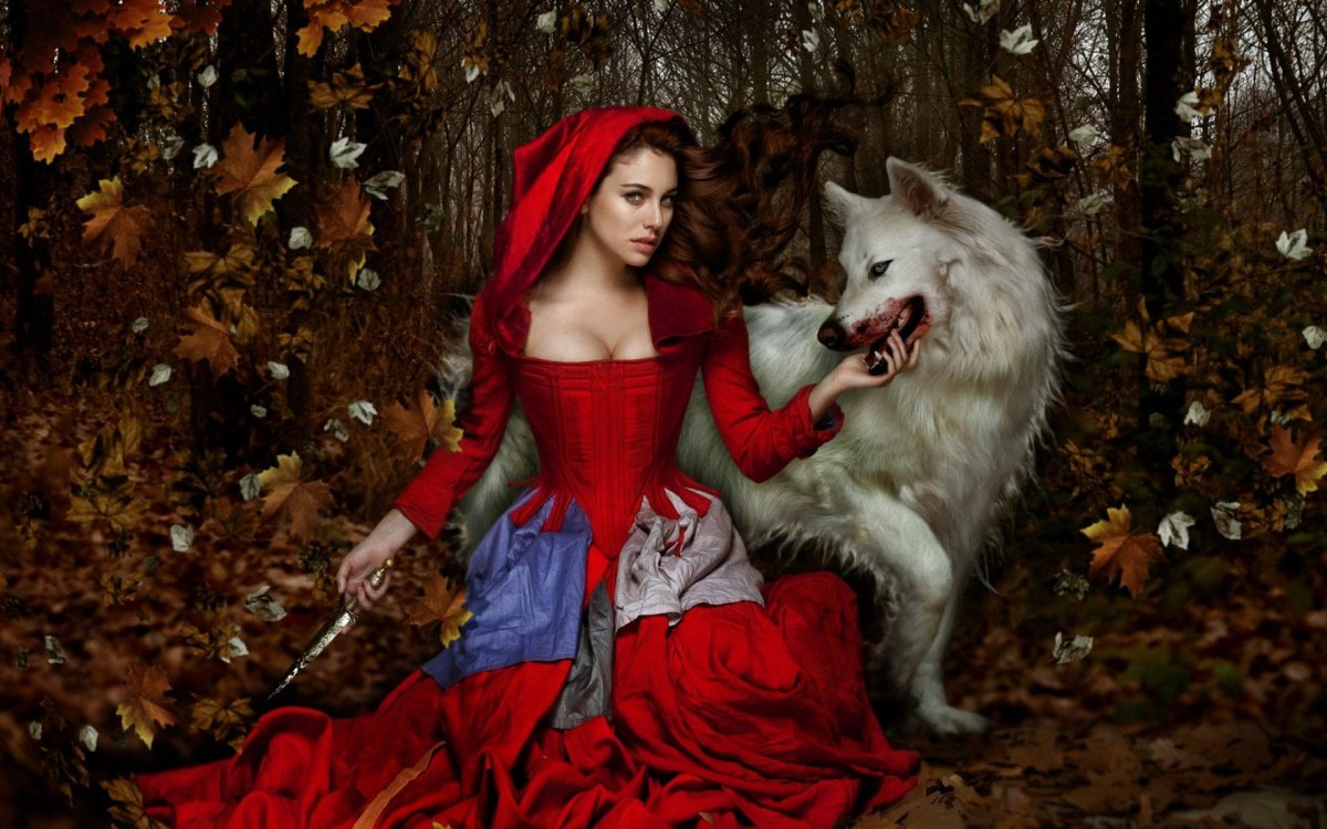 Красная шапочка и волк