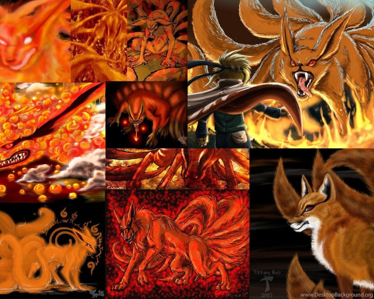 Курама девятихвостый демон