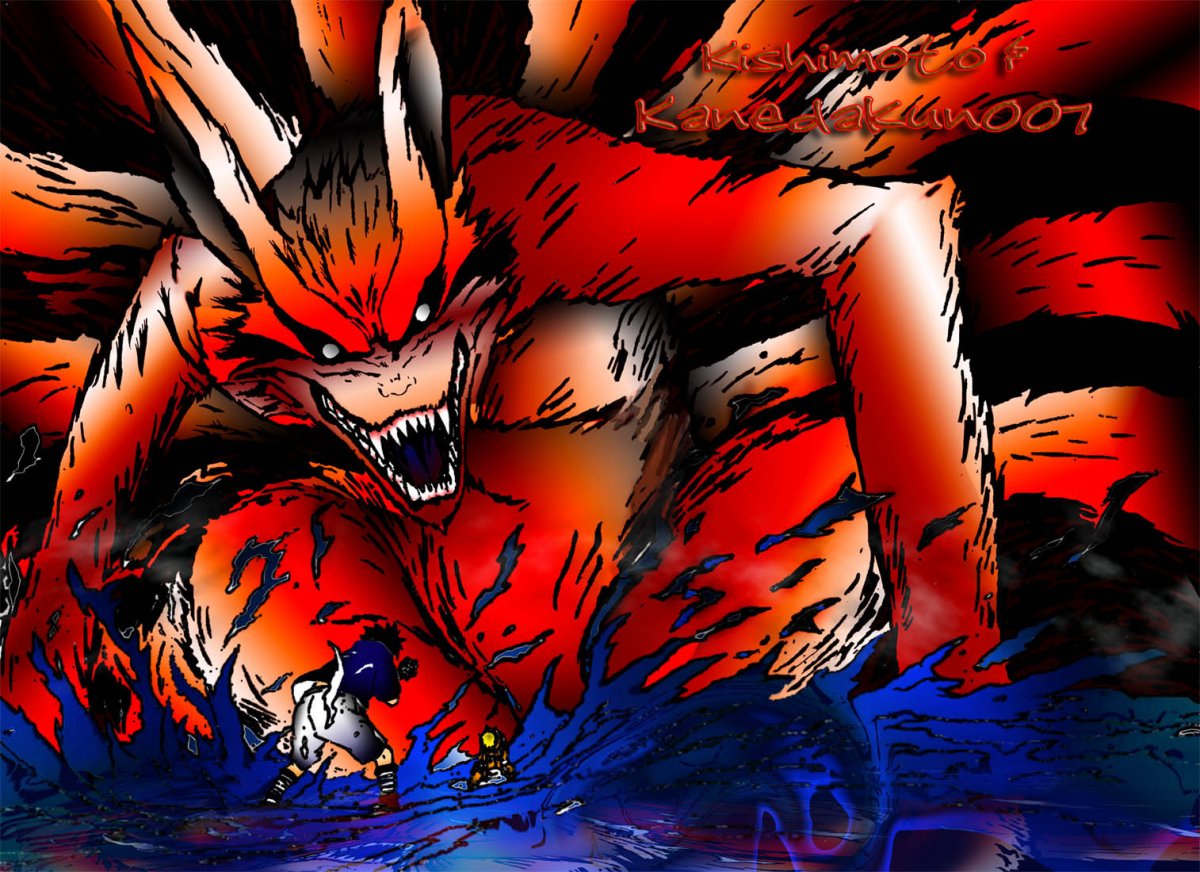 Наруто девятихвостый демон