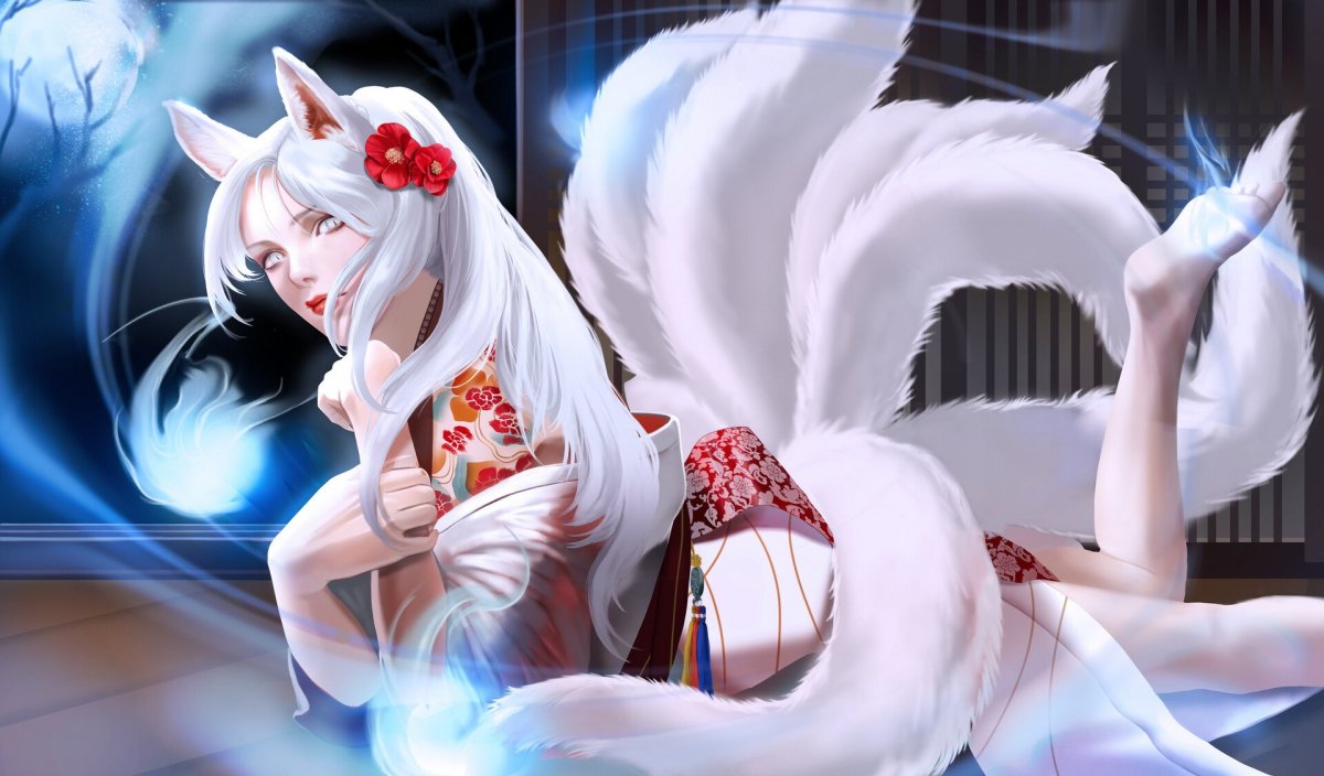 Магические существа Китсуна