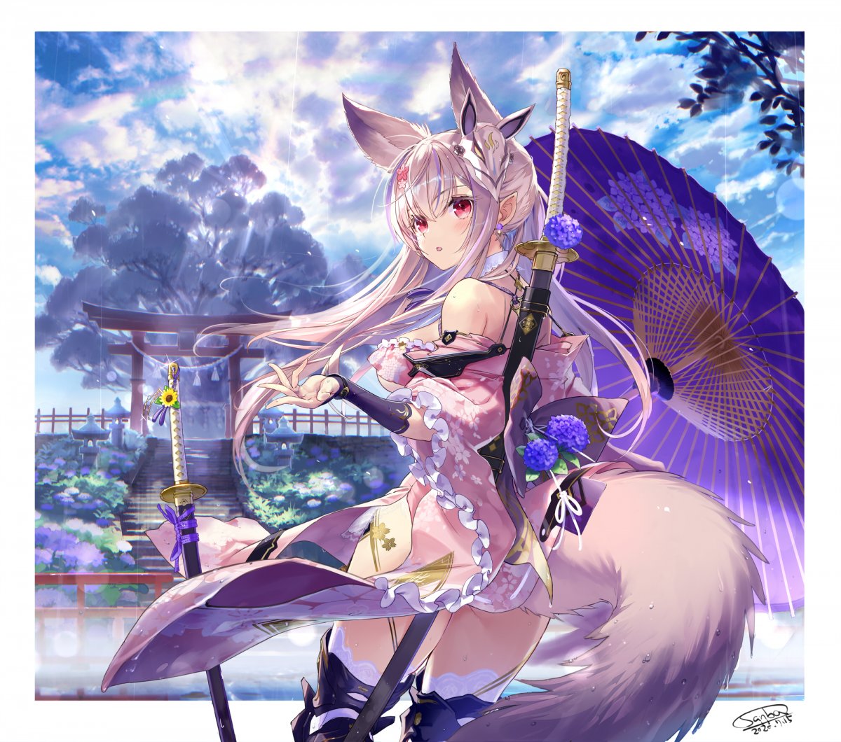 Лисица Хоккайдо Кицунэ