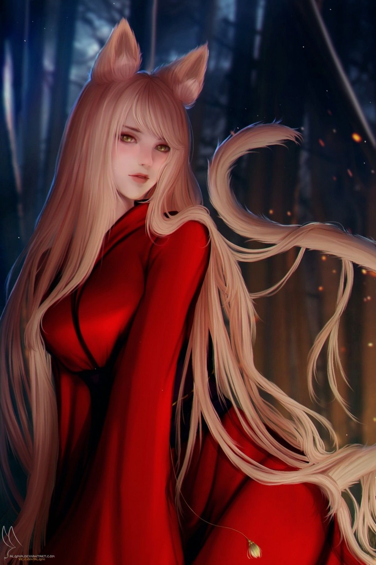 Духи с лисой