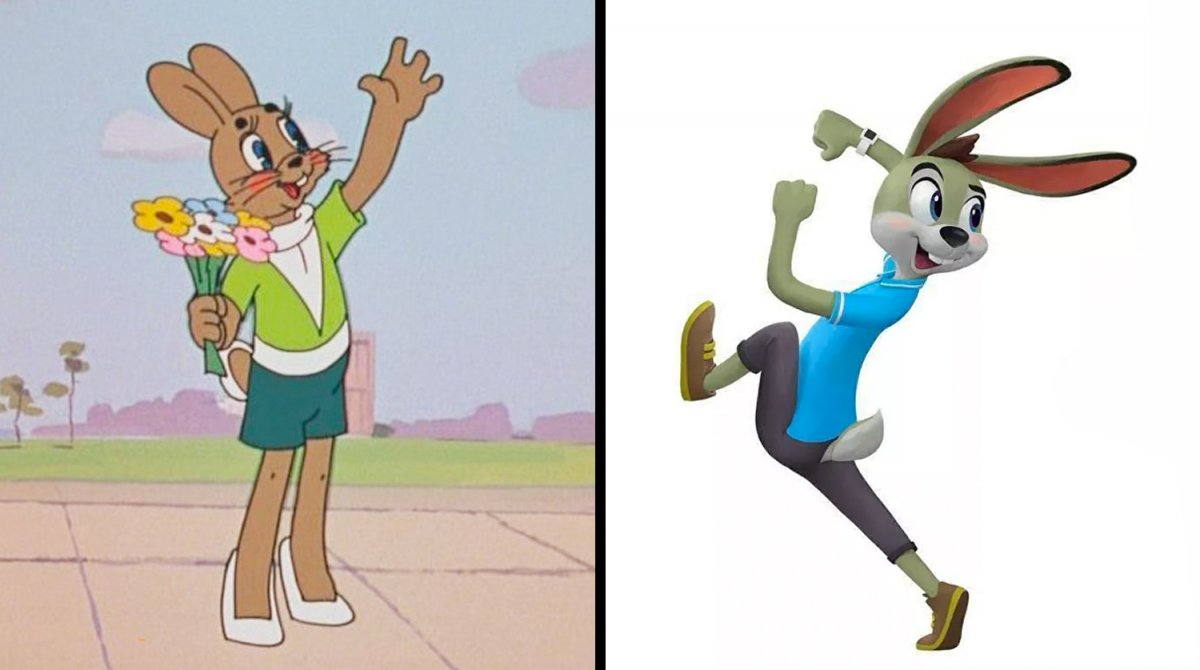 Новый образ зайца из ну погоди