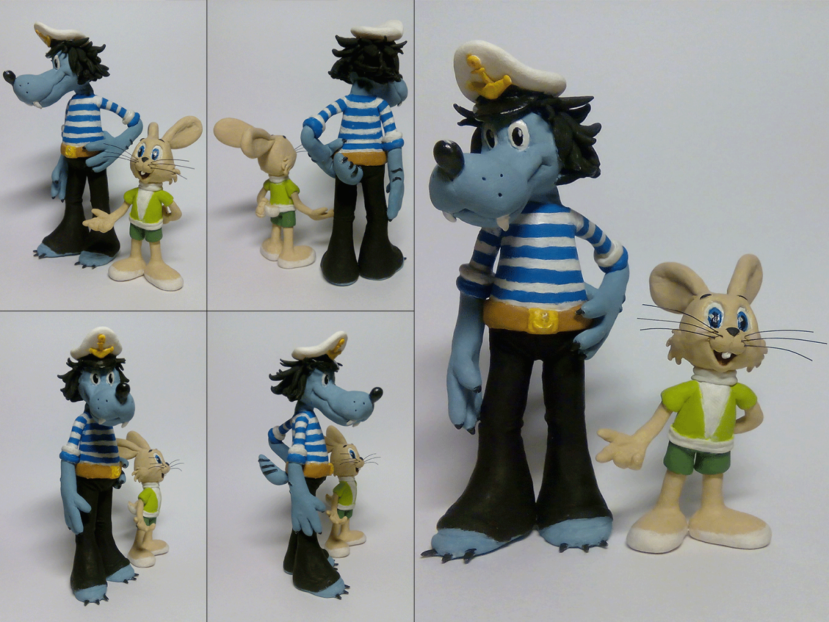 Ну погоди из пластилина